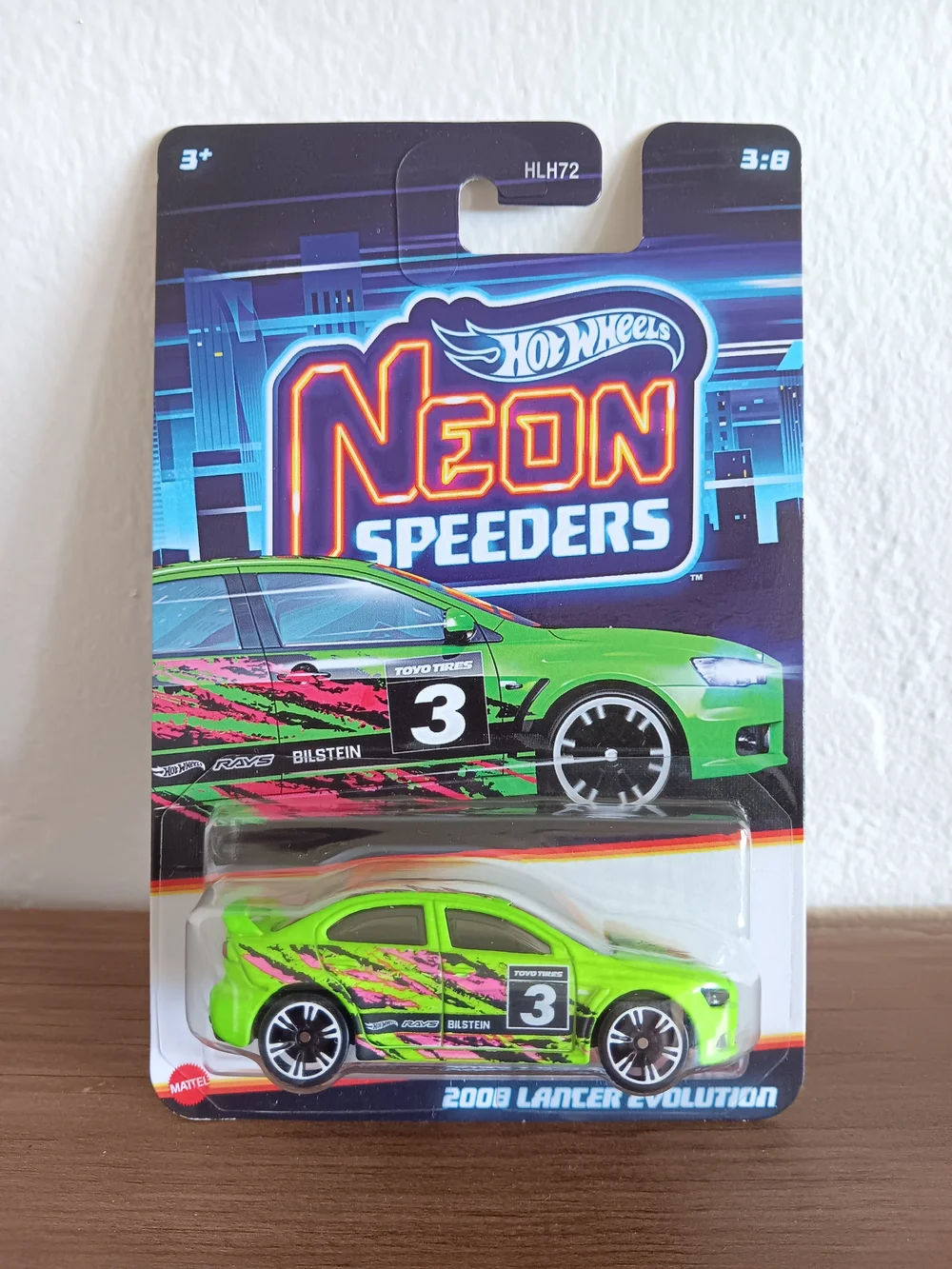 Hot Wheels Neon Speeders 2008 Lancer Evolution